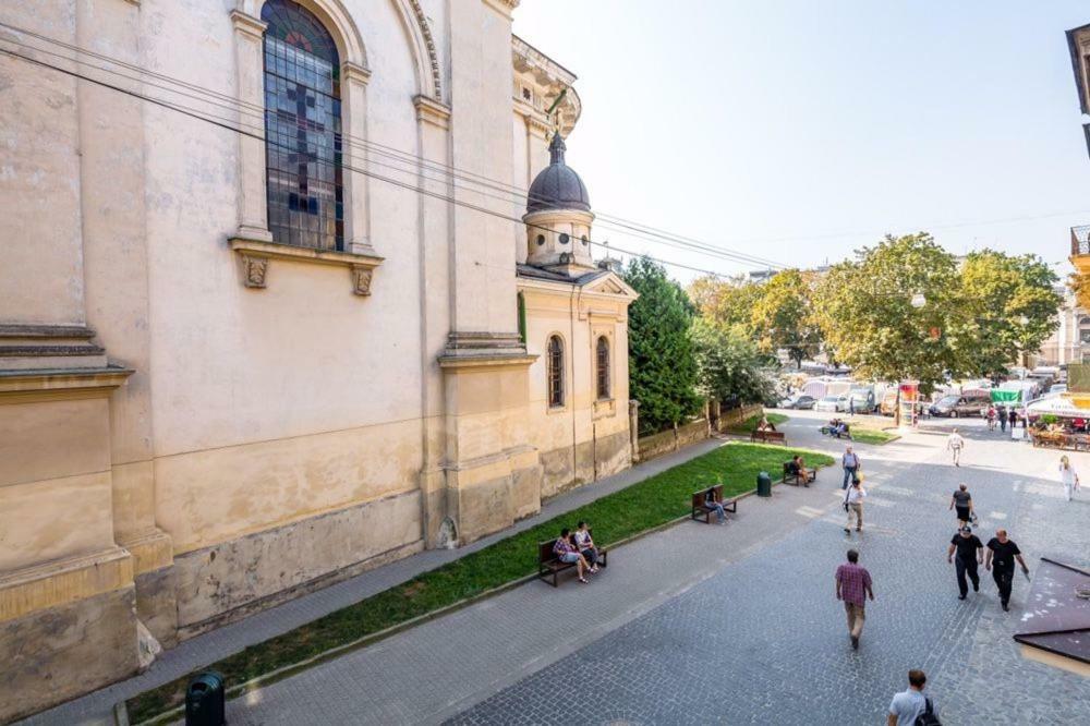 Modern Apartment In Lviv Historic Centre 外观 照片